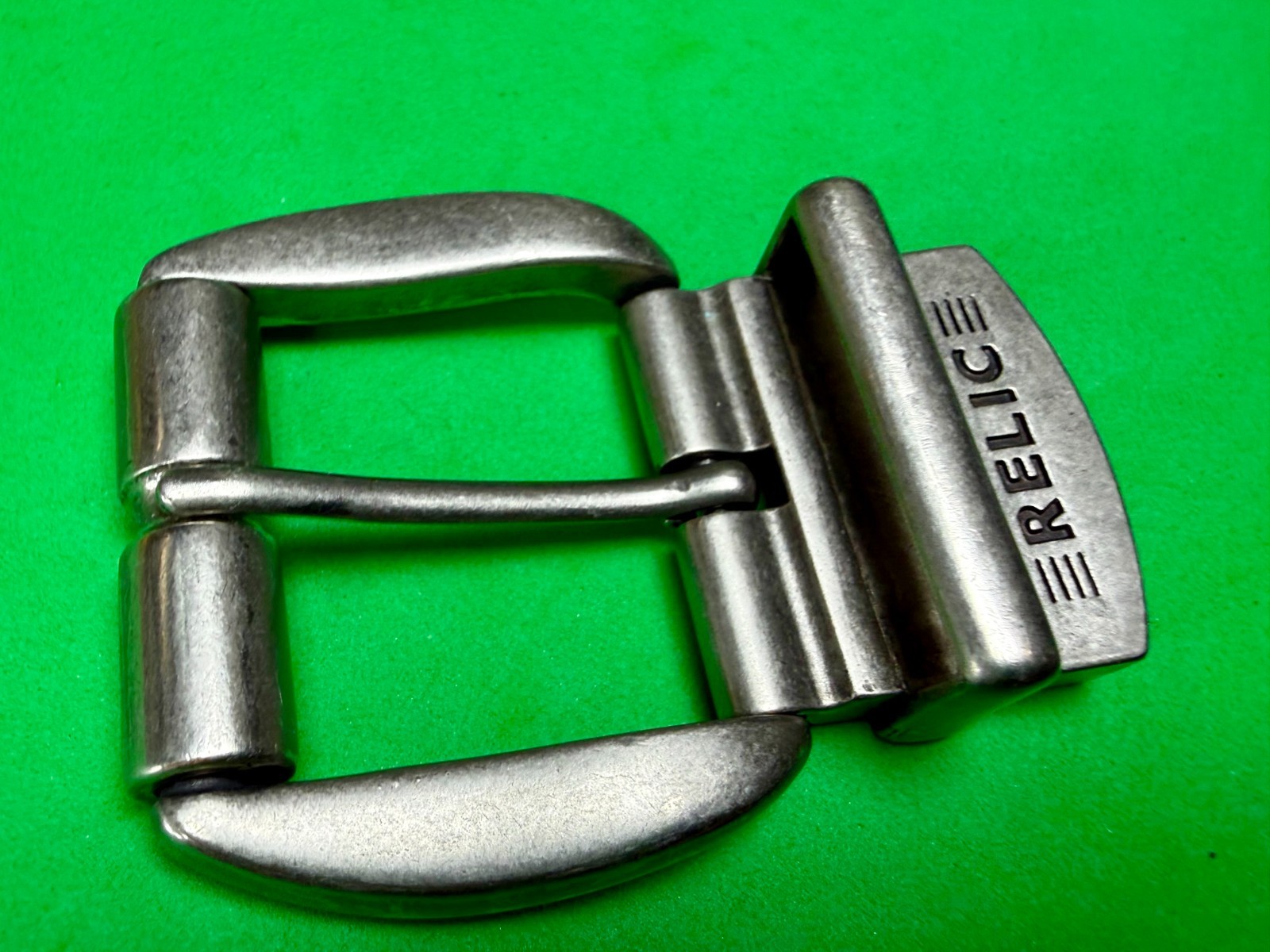 RELIC Brand Single Prong Silver Tone Replacement Formal Belt Buckle