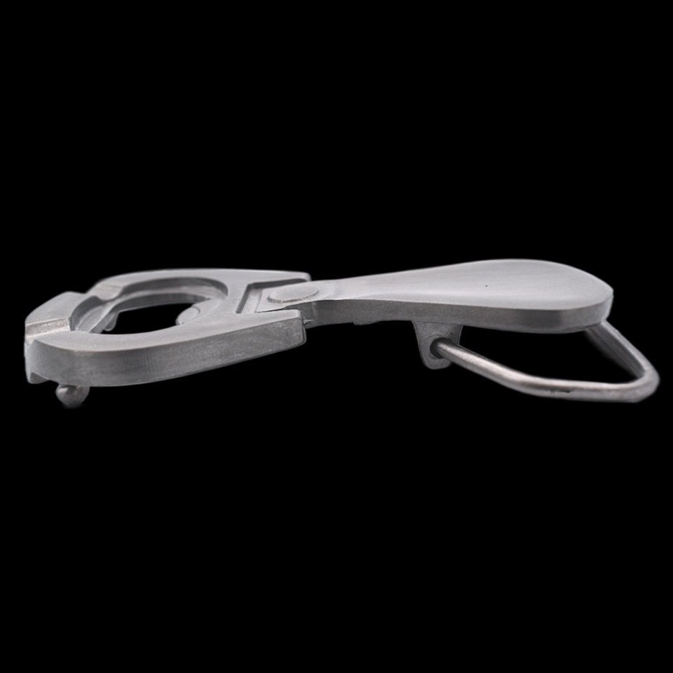 Pop Tab Beer Tab Bottle Opener Belt Buckle (New Old Stock)