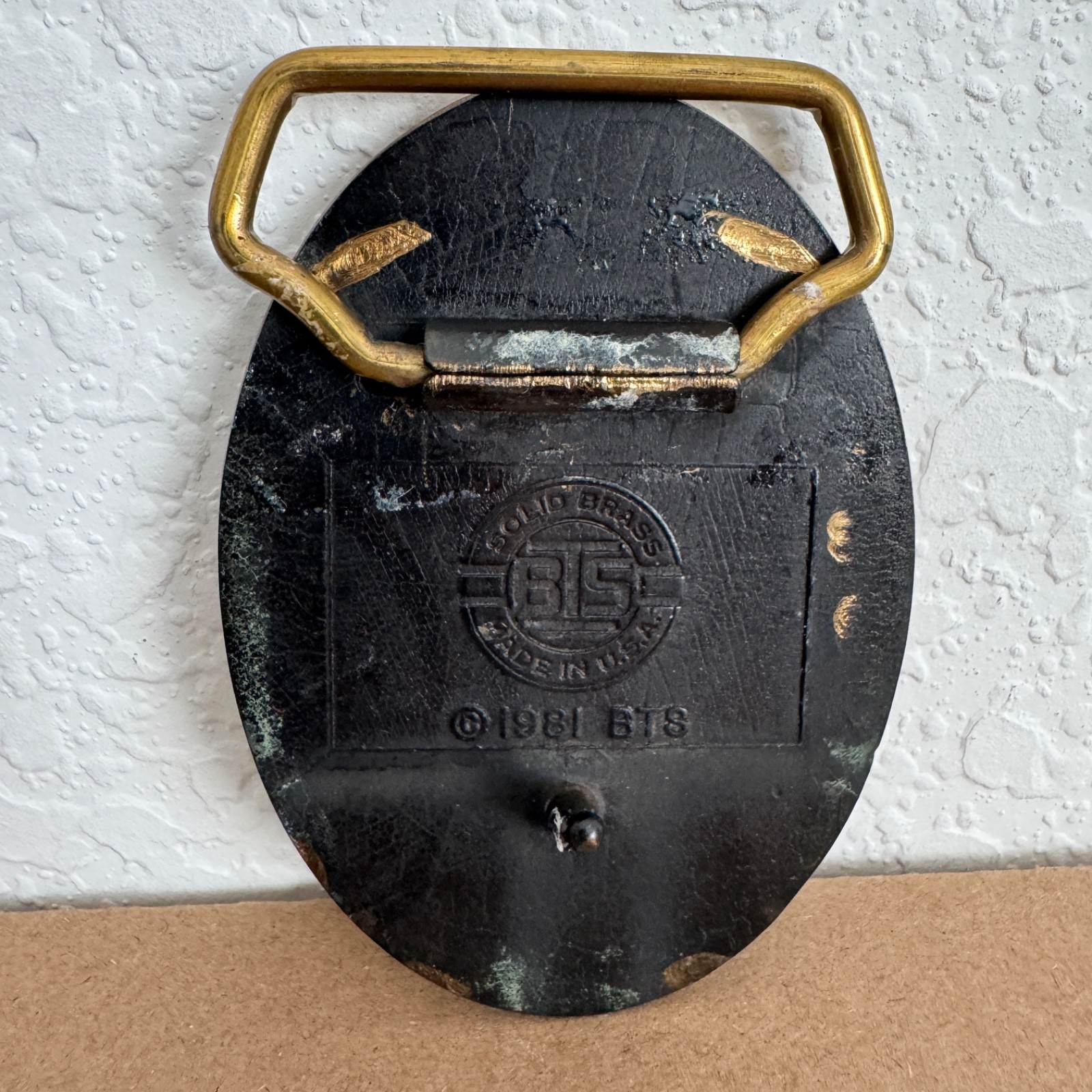 Vintage Texaco 1984 Safety Jamboree Solid Brass