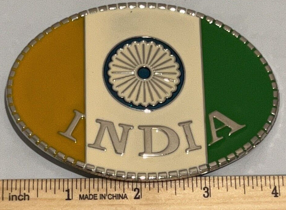 National Flag of Italy Belt Buckle Multi-Colored Western Cowboy Cowgirl