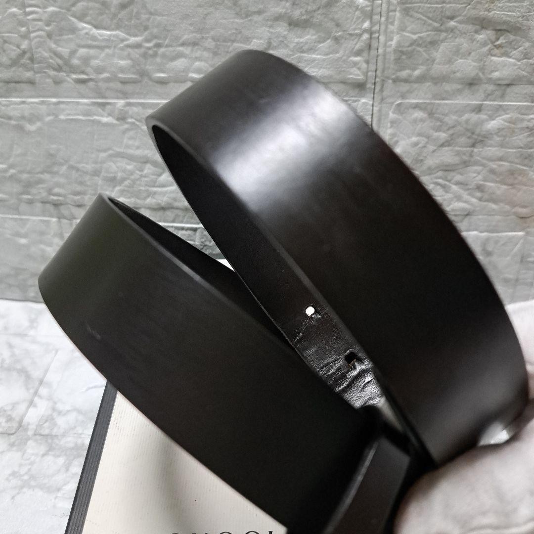 GUCCI Pre-Owned Leather Belt Gold Hardware Brown
