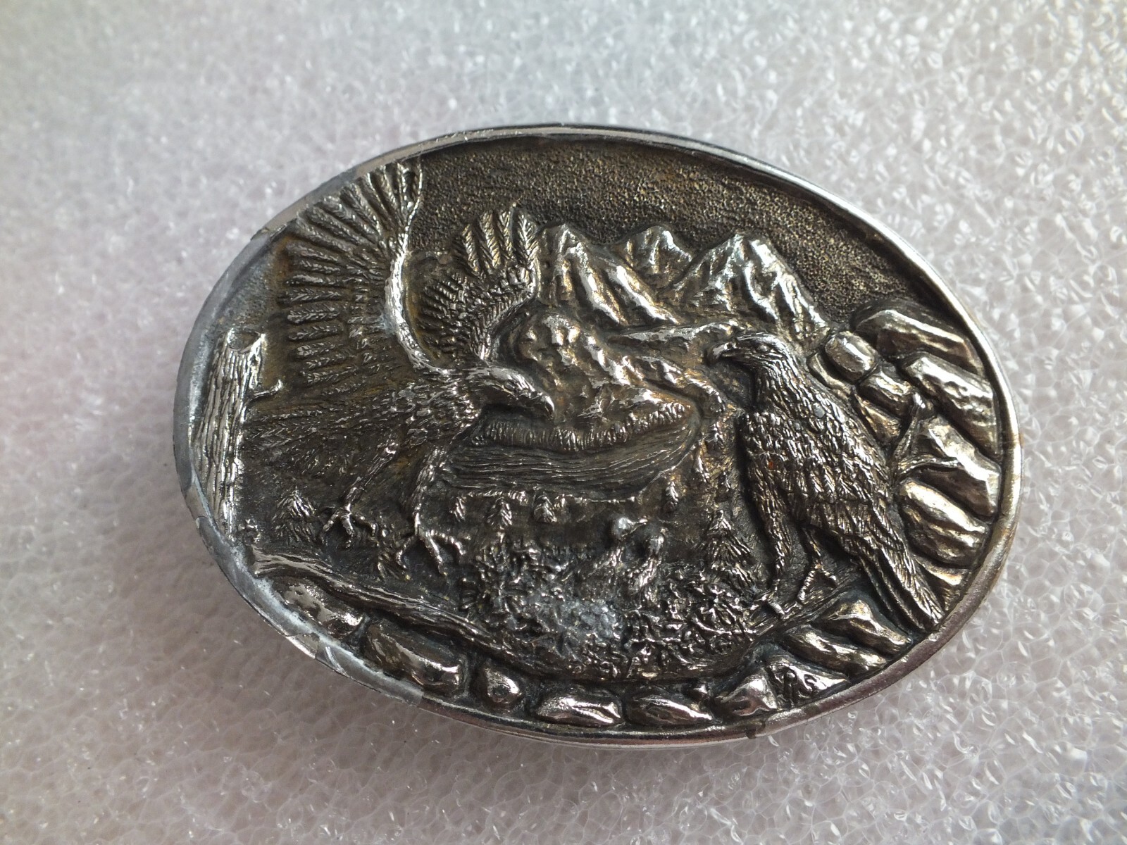 Vintage – Belt Buckle with Eagle – Donohue Enterprises – DENVER – Rita Stewart