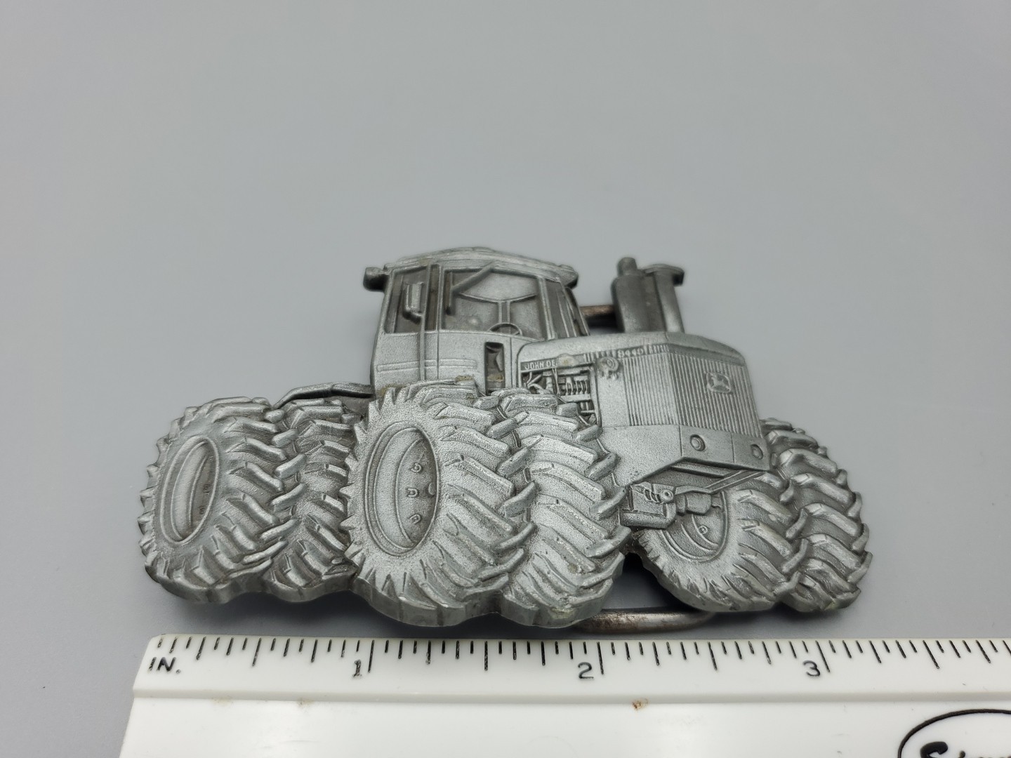 John Deere big sexy tractor belt buckle Iron Horse 1980 Model 8440