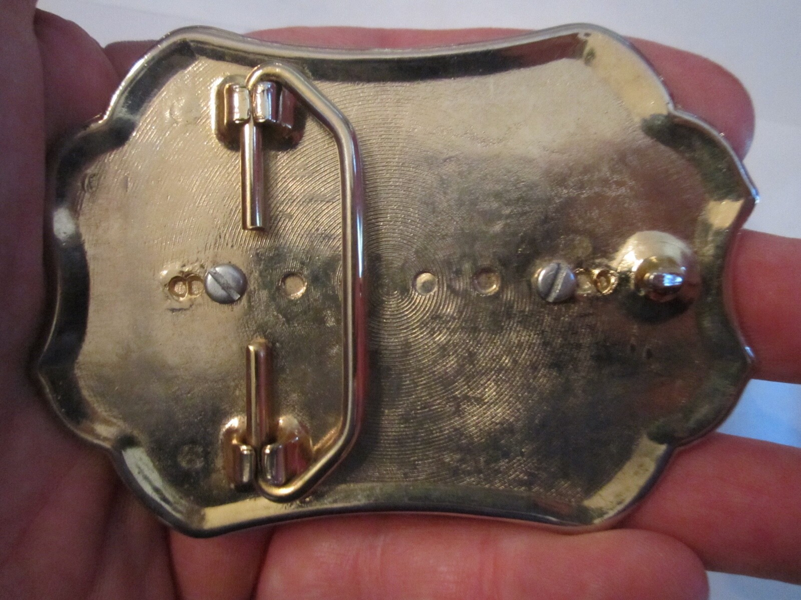 POLISHED STONE BELT BUCKLE – TUB CR