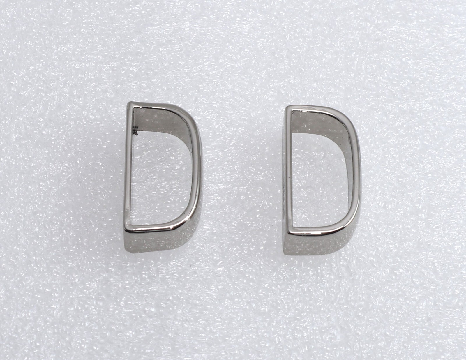 New 1&Prime; 25mm belt keeper(#35B) 2pcs for man/women casual nickel finish USA