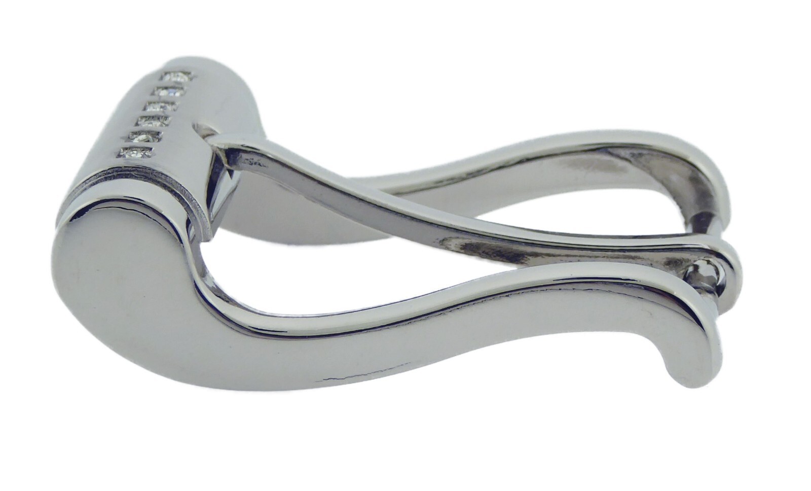 Pin Belt Buckles for Men&rsquo;s Fits 1.25″ inch 32 mm Jeans Belt Silver Style Blinged