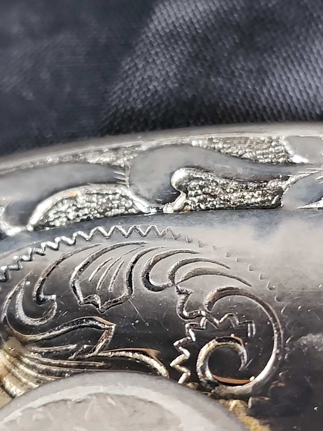 Vintage Copenhagen Western Flair Metal Belt Buckle. 66F