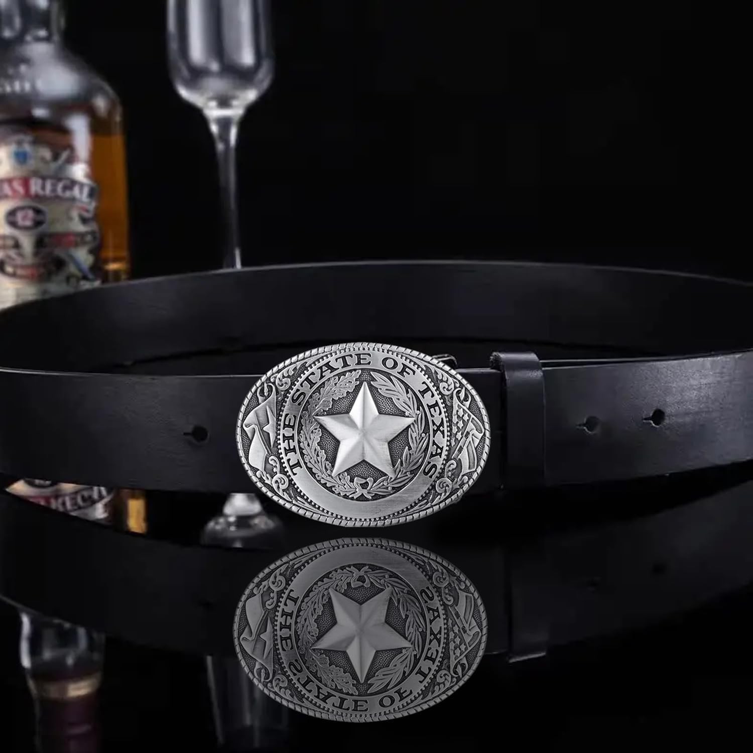 QQA Native American men&rsquo;s novelty belt buckle Birthday party holiday 6*9, 13