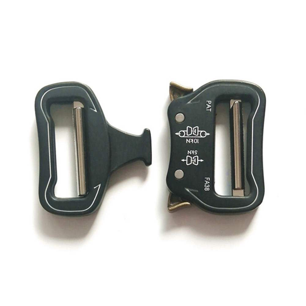 38mm Quick Release Dual Adjustable No Sew Duty Belt Buckle Tactical Belt Buckles
