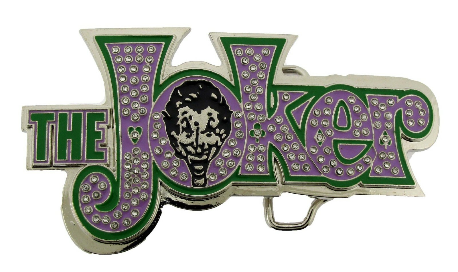 Batman Joker Villain Belt Buckles Keychain Necklace Halloween Party Mens Costume
