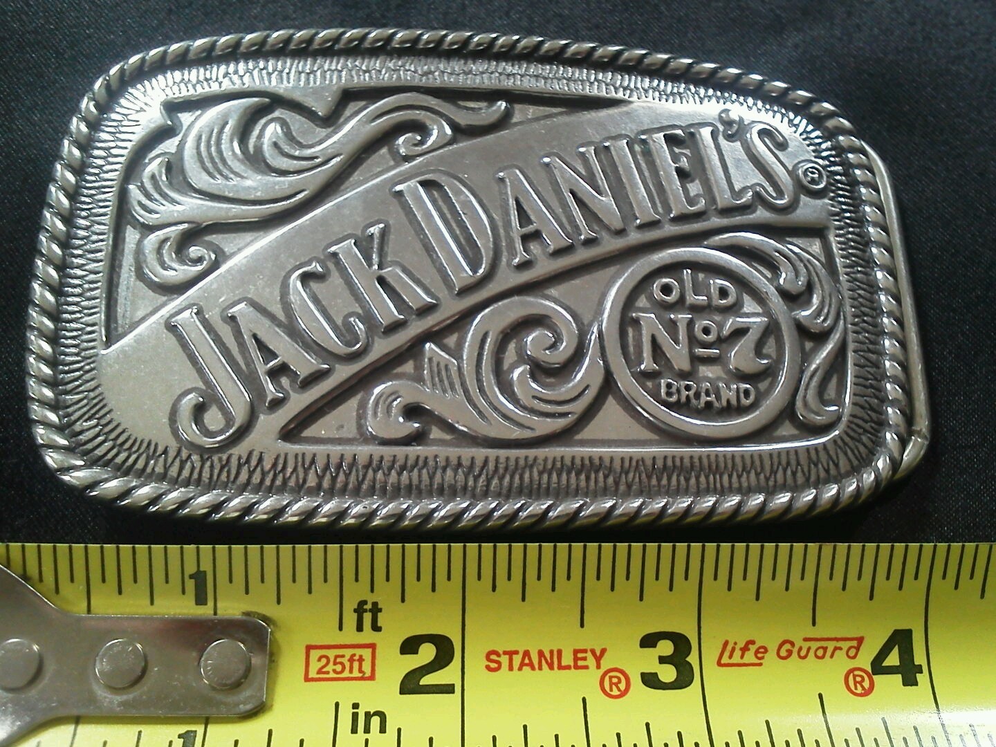 JACK DANIEL&rsquo;S OLD NUMBER NO. 7 BRAND BELT BUCKLE