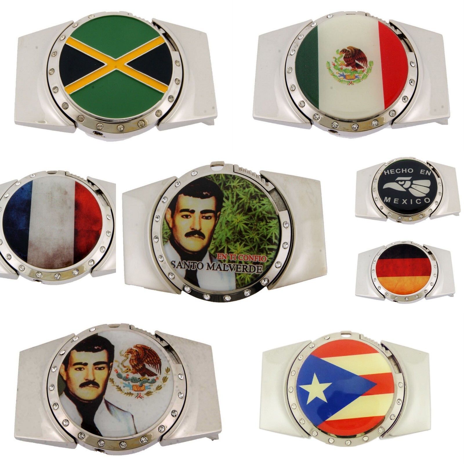 New Women Men Western Cowboy Rodeo Belt Buckles Hidden (with Removable Lighter)