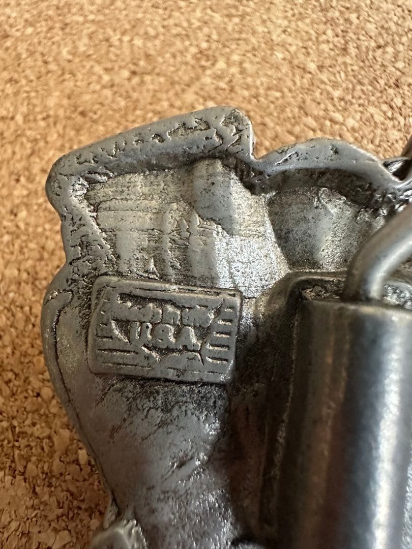Vintage Harley-Davidson Thundering Steel Buckle 1991 BARON USA H412 Engine type