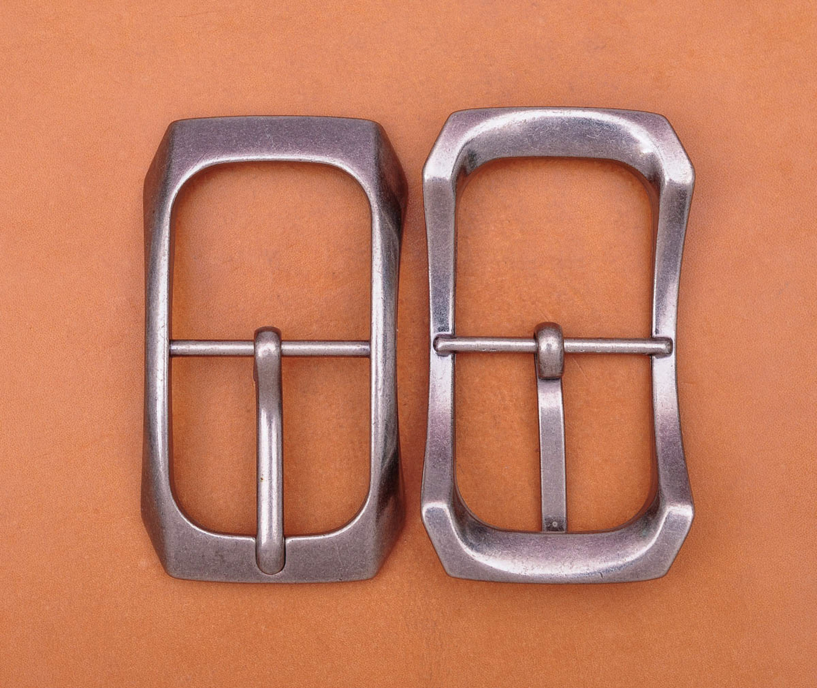 Arch Solid Rectangular Antique Silver Center Bar Pin Belt Buckle Fit 32mm Strap