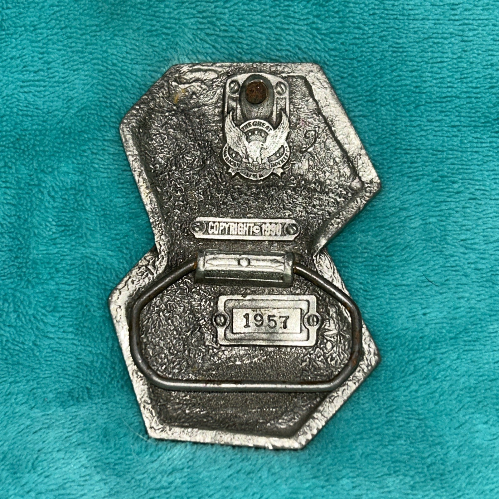 Belt Buckle – The Great American Buckle Co 1990 Dice