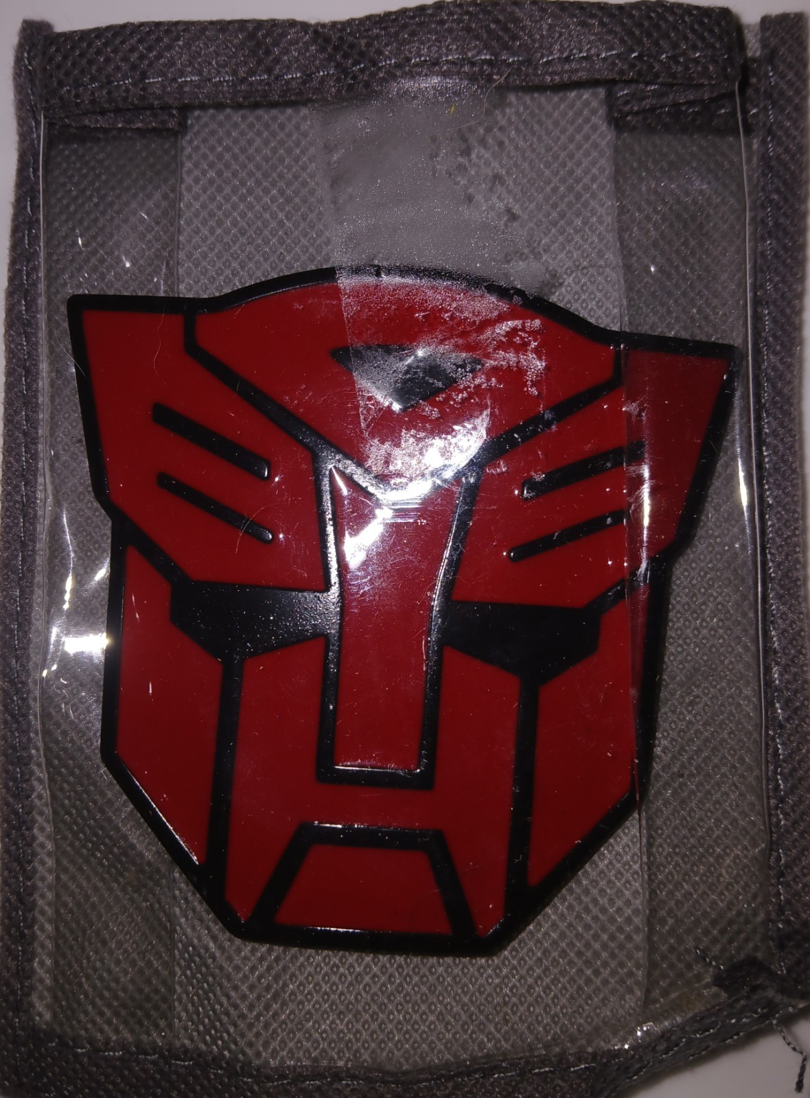 Transformers Metal Belt Buckle. Red NWOT