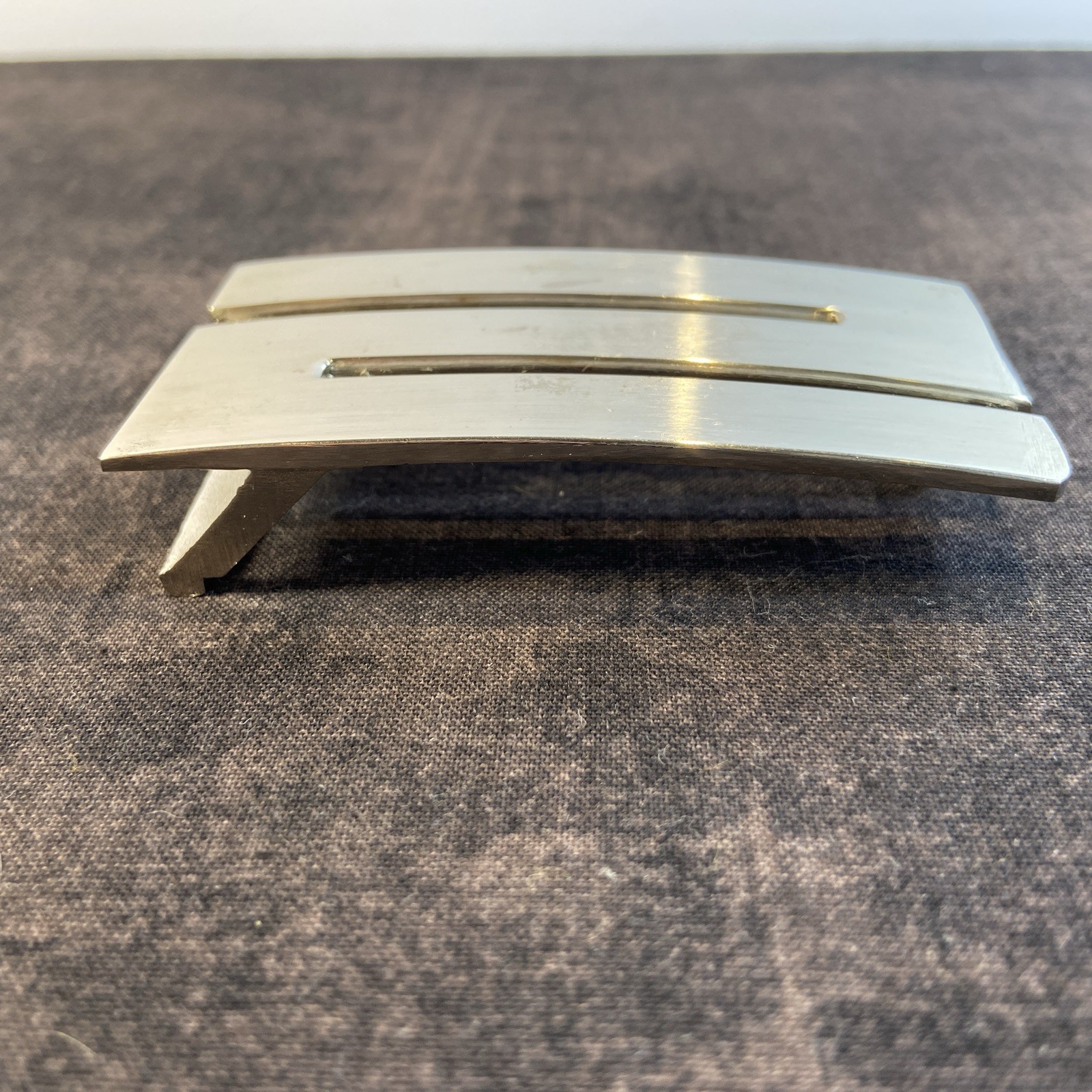 Silver Tone Belt Buckle