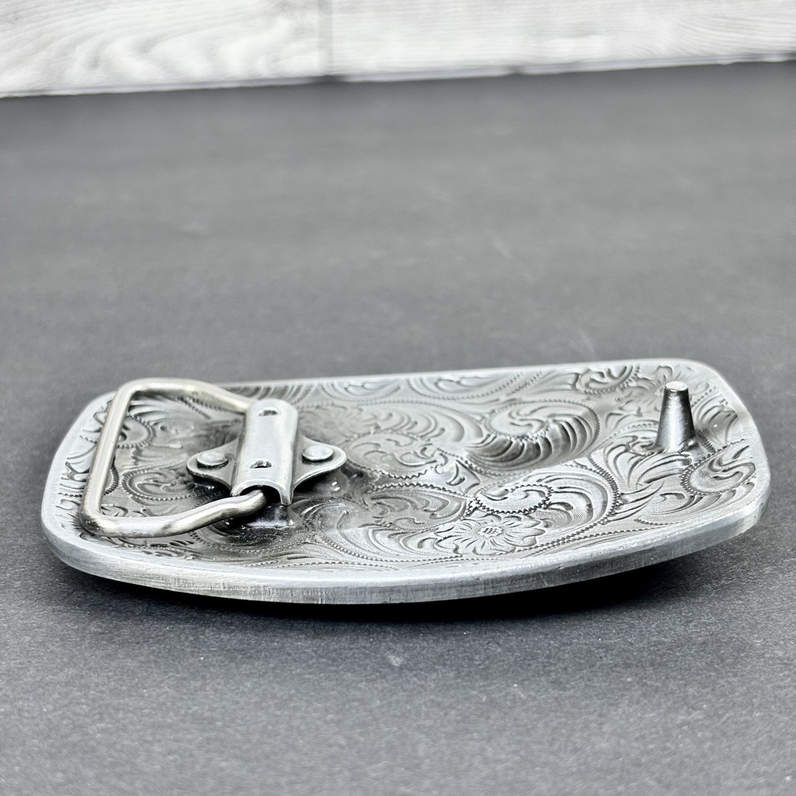 America Second Amendment Belt Buckle 2A, 2nd, Freedom, Guns Antique Silver Tone
