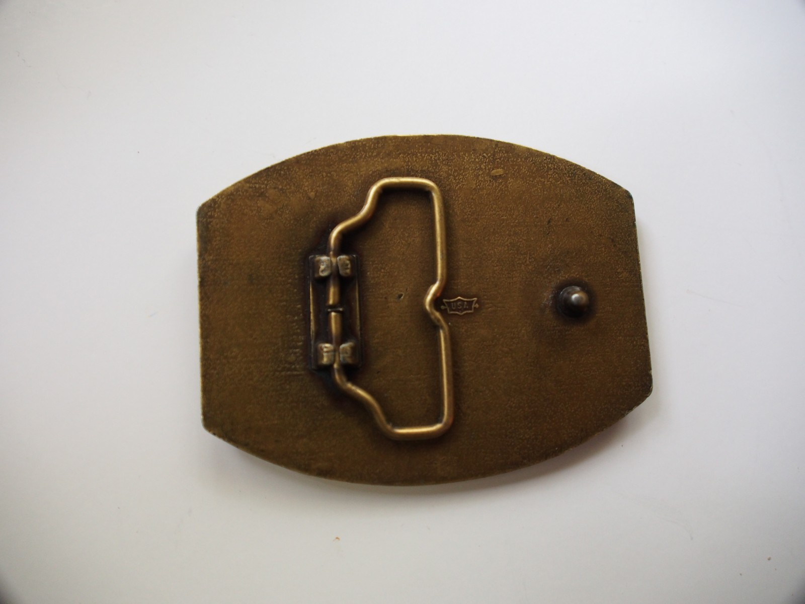 NRA Preserving Our Shooting Heritage Whittington Center Belt Buckle 1973-88