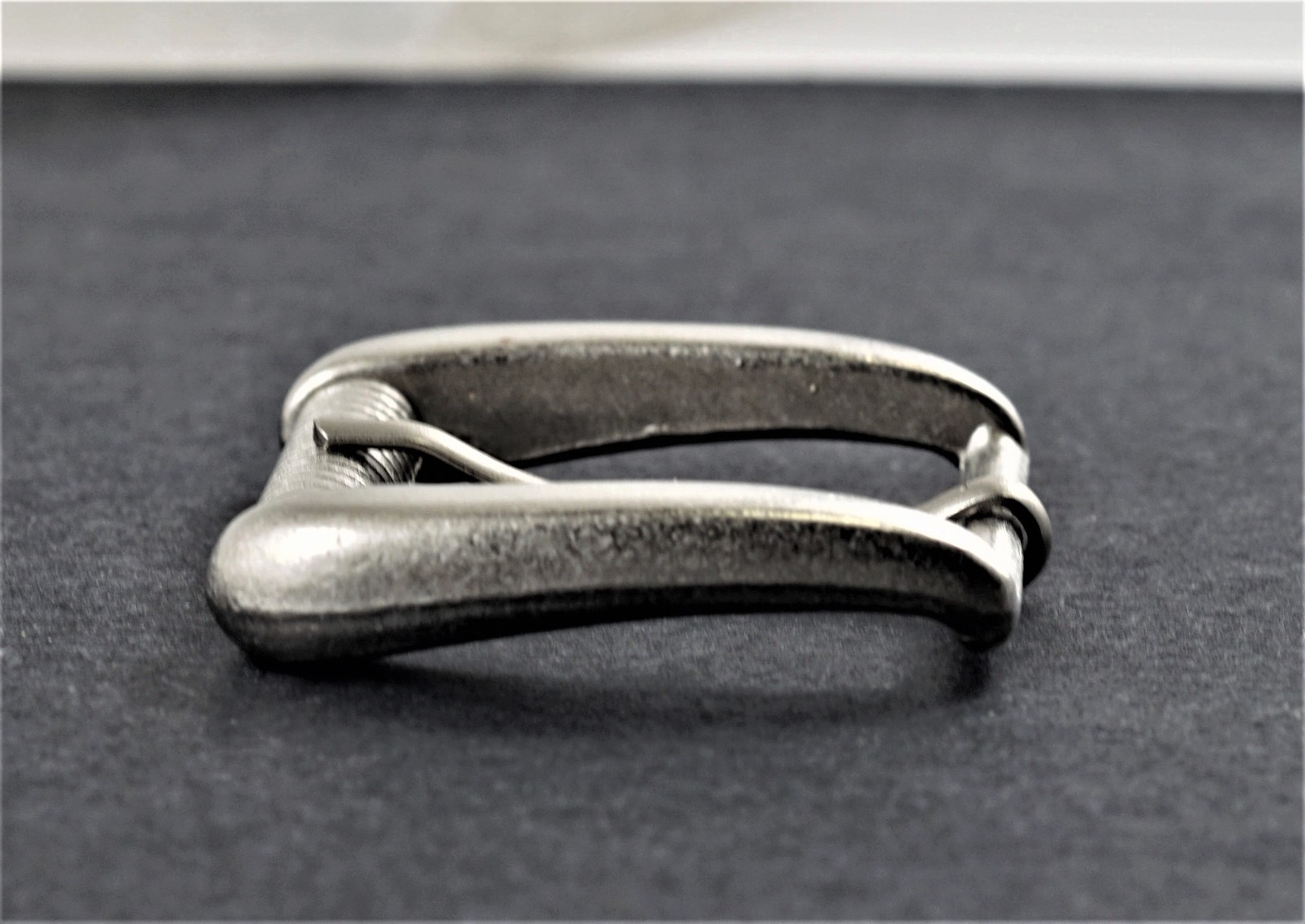 1 1/4 inch(30mm) Buckle(#160A) Roller Pin Metal Gray Color New