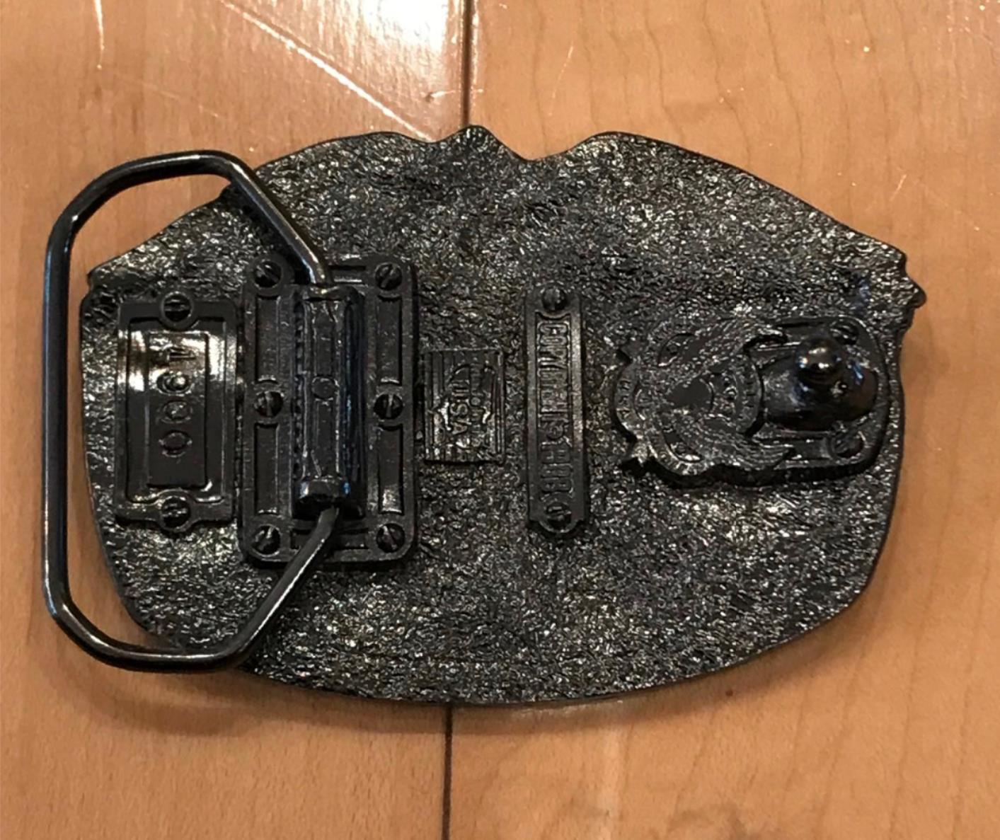Vintage WWII VETERAN Belt Buckle Great American Buckle Co – New in Box