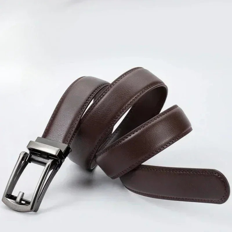 2025 Unisex Classic Business Belts for Jeans Leather Men&rsquo;s Women&rsquo;s 3.5cm Click B