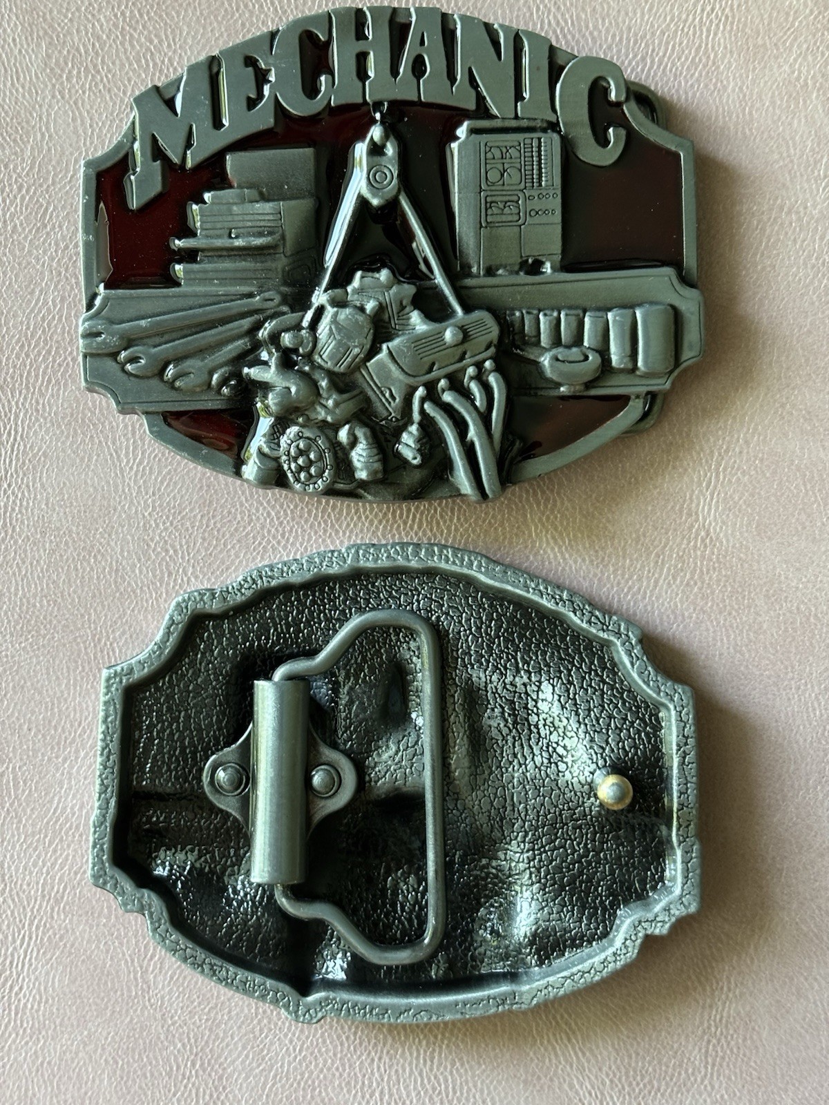 Mechanic Profession Belt Buckle Perfect Gift for Him and Her