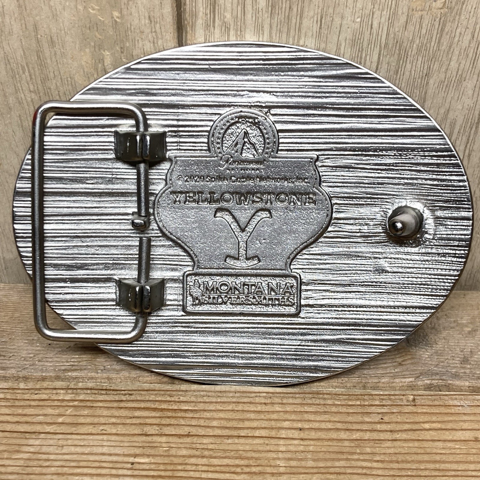 Montana Silversmiths Embellished Y Logo Attitude Belt Buckle