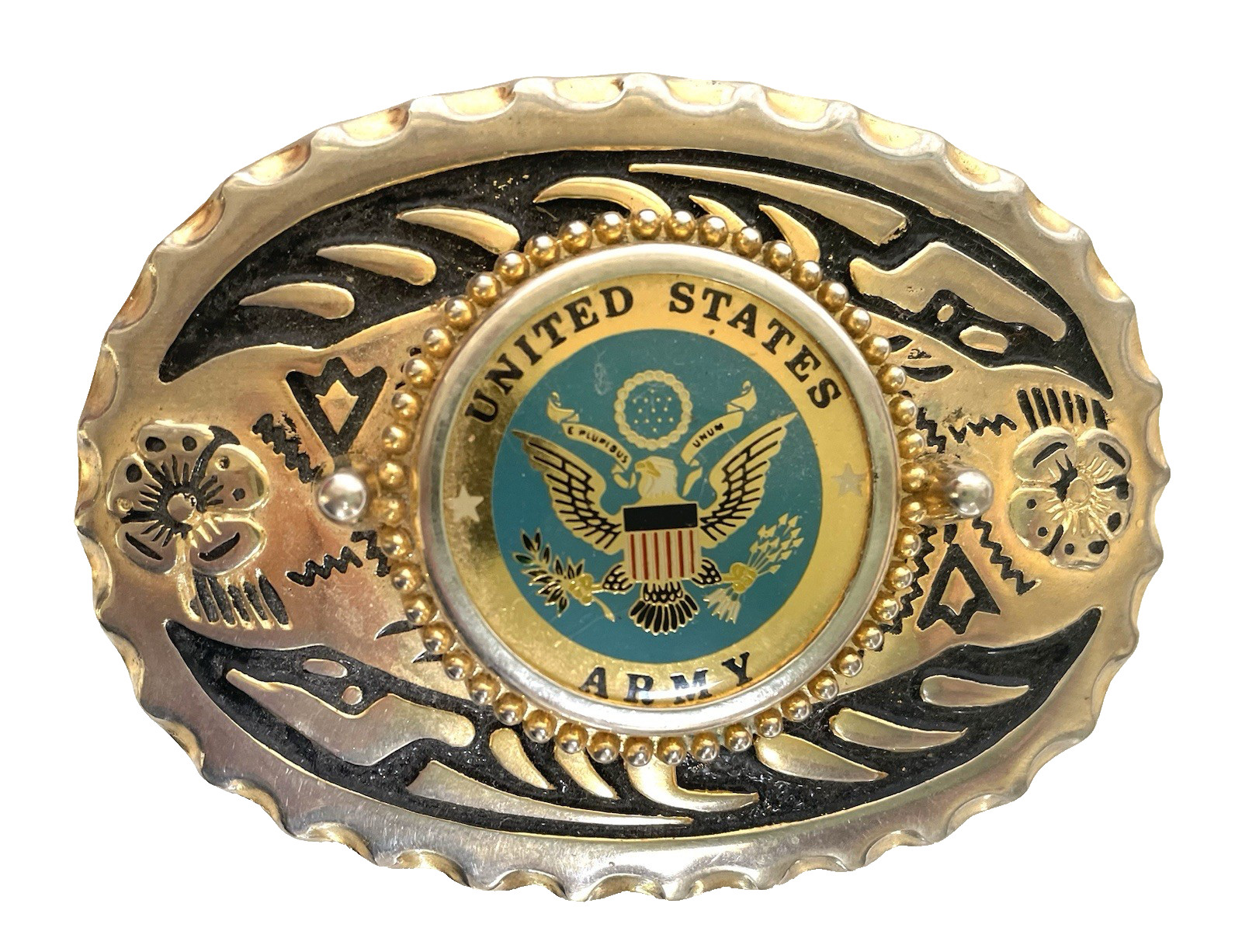 United States Army Western Style Belt Buckle