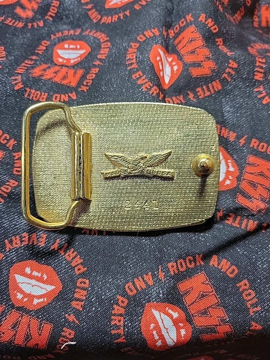 American By Birth Rebel By Choice Belt Buckle