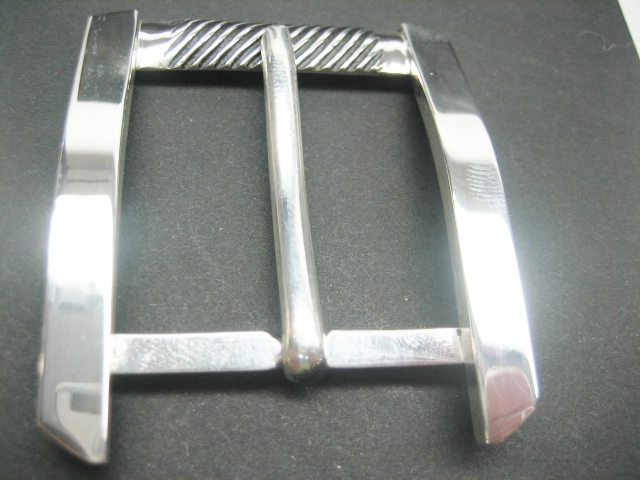 STERLING SILVER 925 BUCKLES AVAILABLE FOR 1-1/8&Prime; 1-3/16&Prime; 1-1/4&Prime; 1-3/8&Prime; BELTS