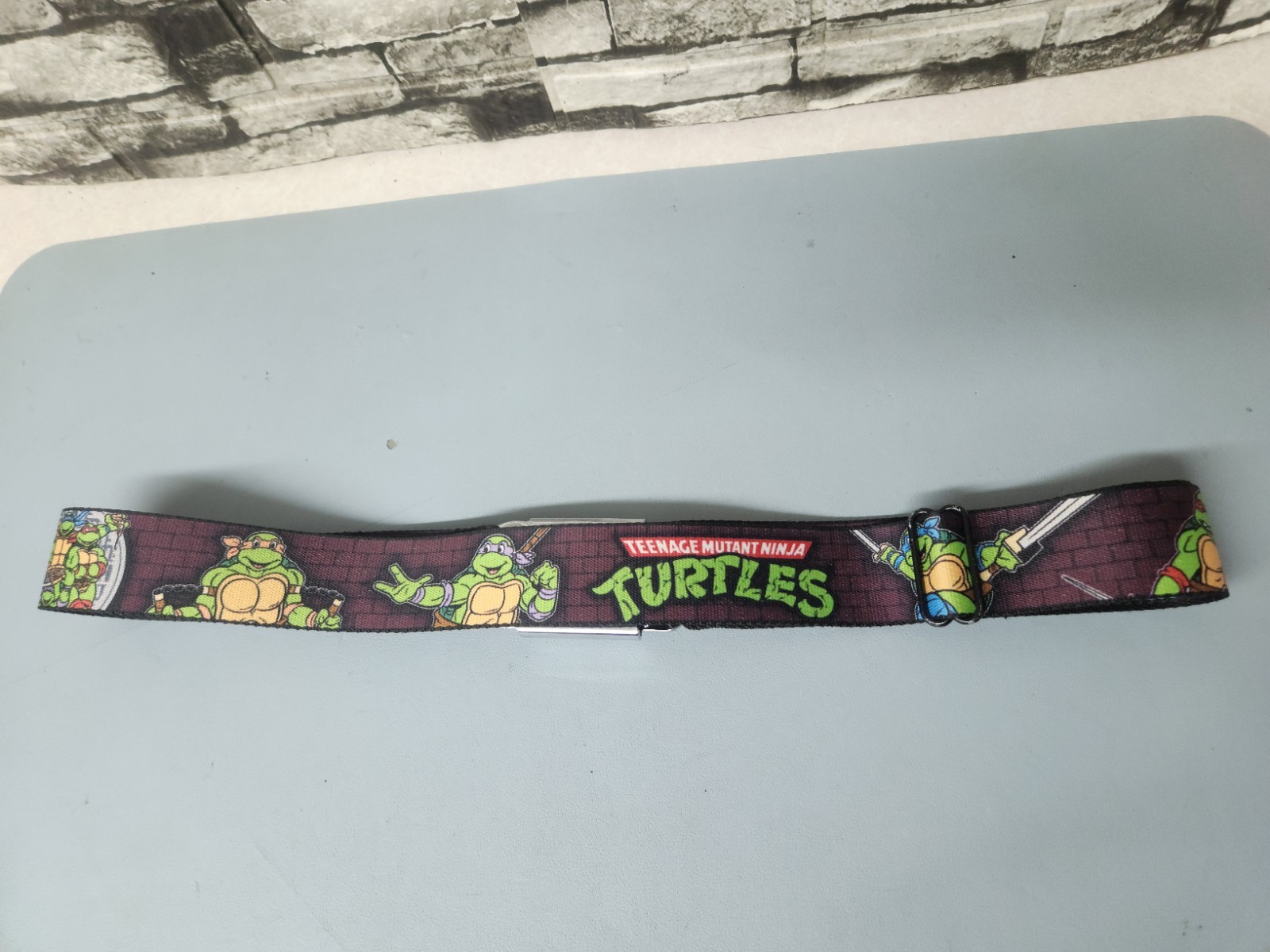 Buckle Down Teenage Mutant Ninja Turtles Unisex Buckle Belt Graphic Print