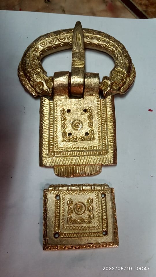 Handmade Roman Gothic belt buckle