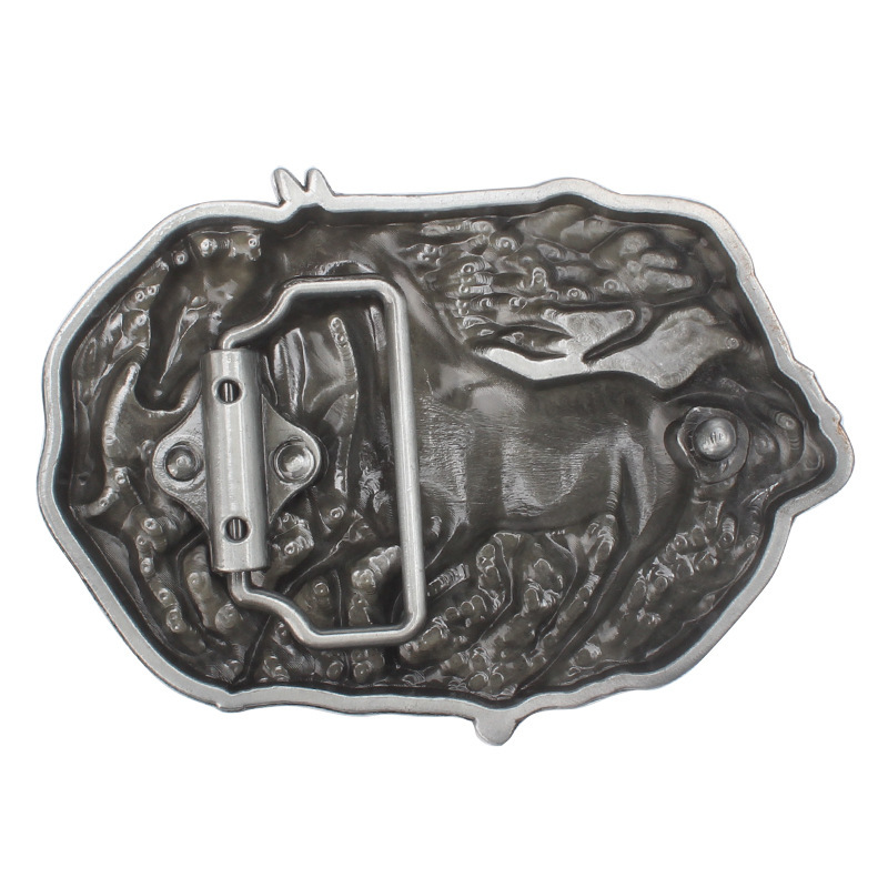 Horse Belt Buckle Western Cowboy Native American Motorcyclist (HRS-13)
