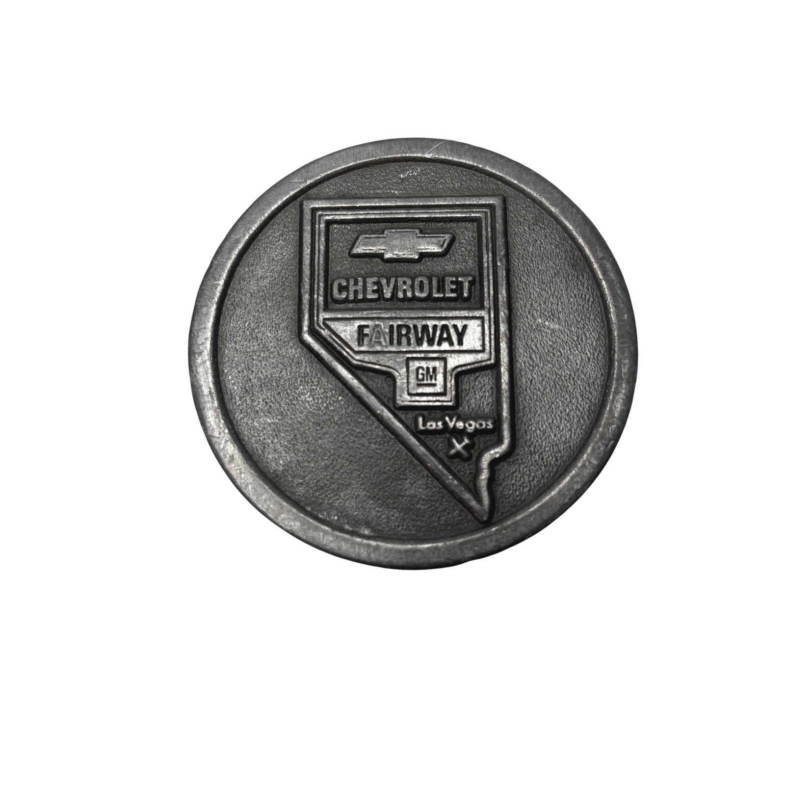 Chevrolet Fairway GM Las Vegas Belt Buckle Hit Line USA