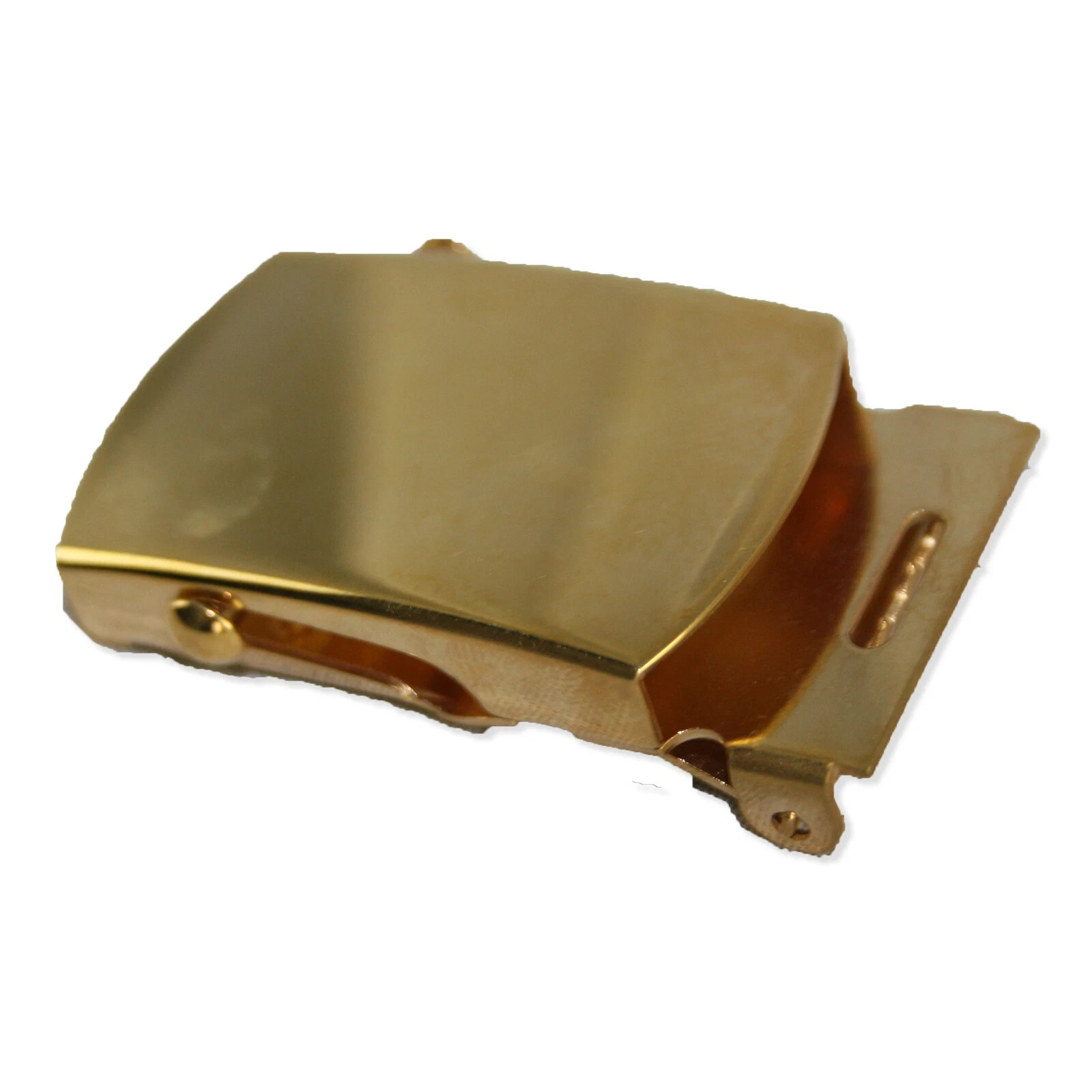 USGI GoldPlated Trousers Belt Buckle 1 5/16&Prime; 8315-01-465-9018 « NEW »