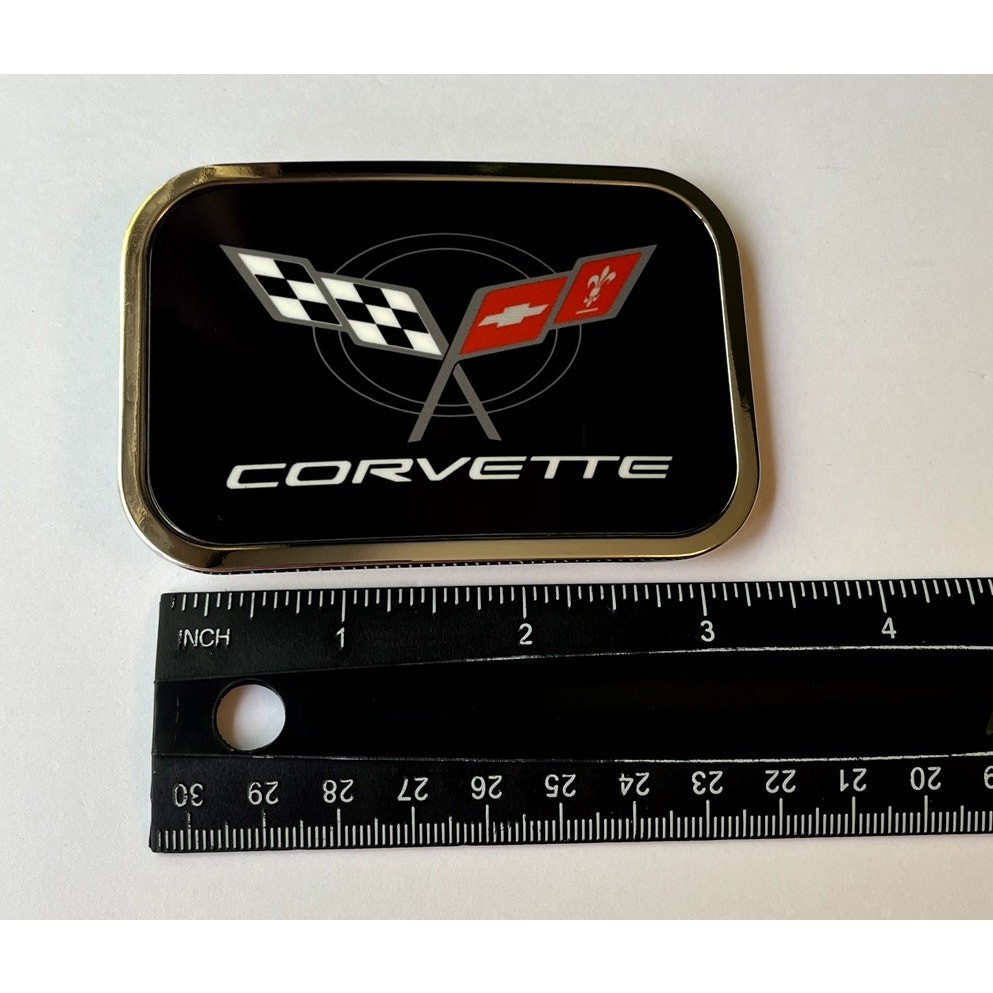 Chevrolet Corvette C5 Car Enthusiast Buckle-Down Belt Buckle