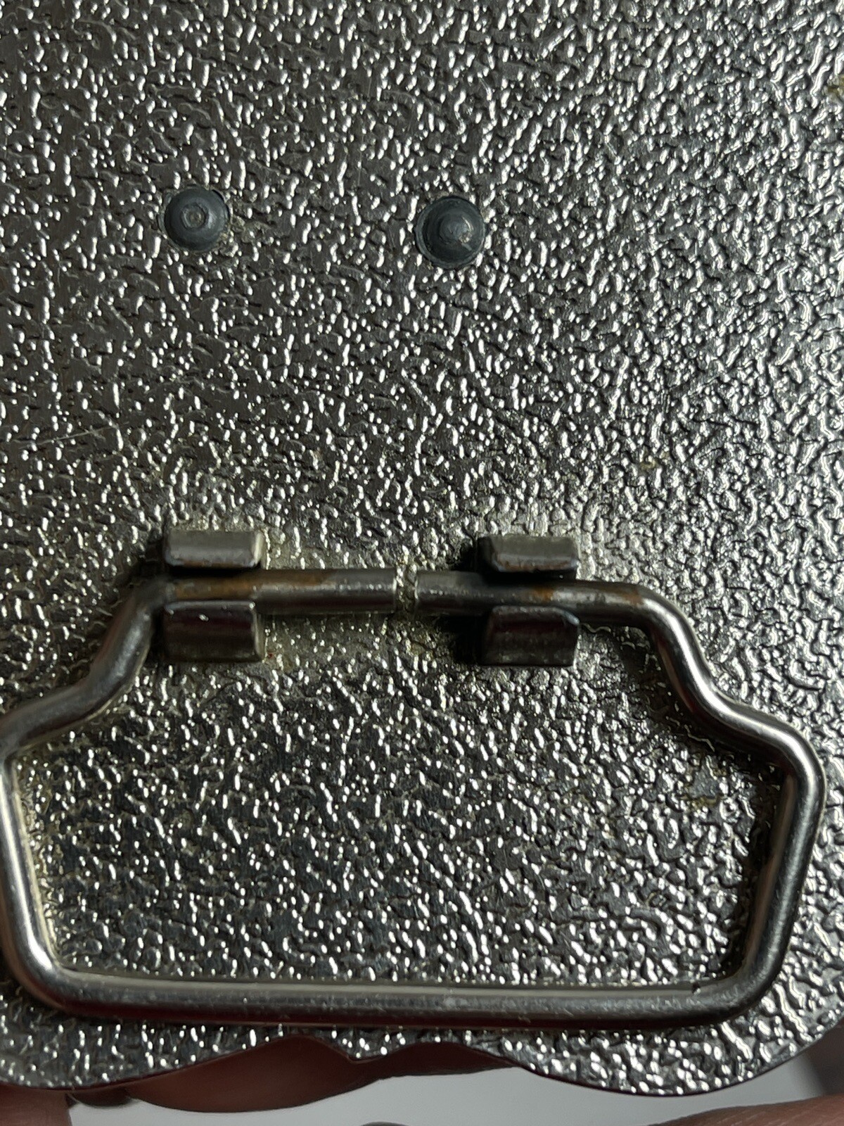 Vintage Belt Buckle Western Cowboy Texas Steer Star A212 Classico Italia
