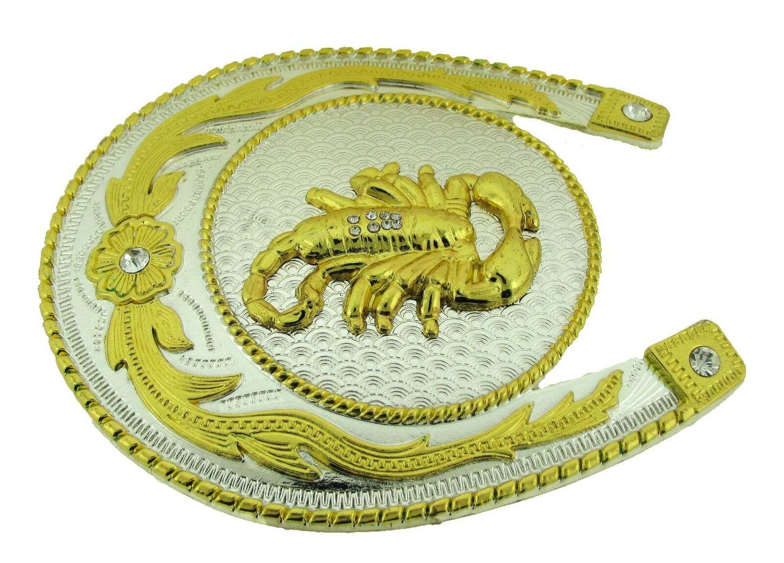 Scorpion Belt Buckle Western Rodeo Gold Silver Metal High Quality Escorpións