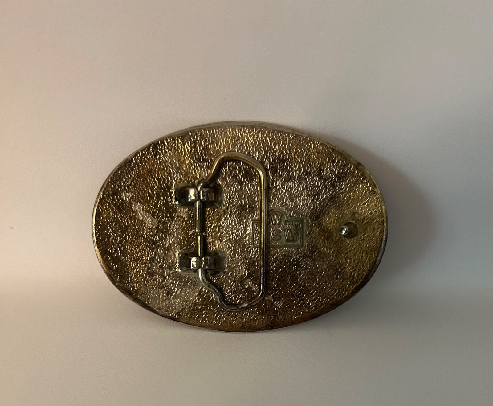 Belt Buckle Silver The United States of America