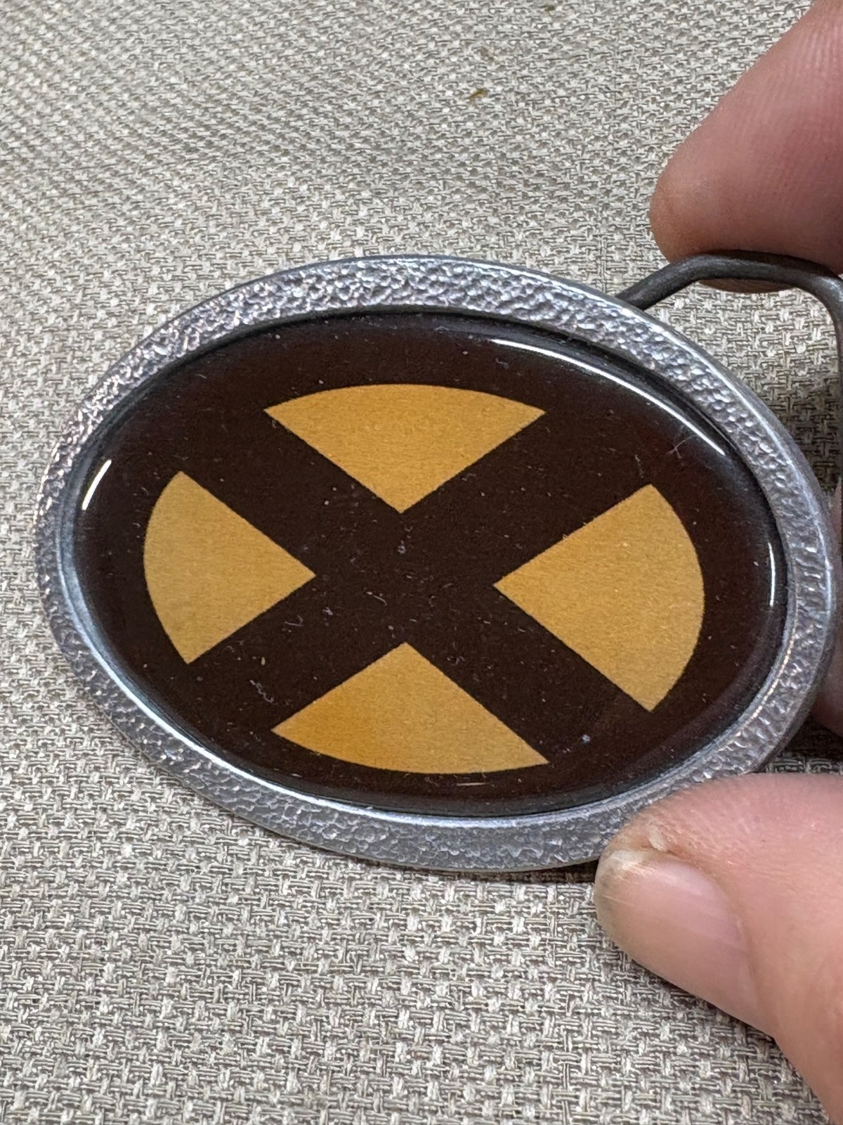 X Men Symbol Club Belt Buckle Collectible Concepts 2000 Buckle 2 1/2&Prime;