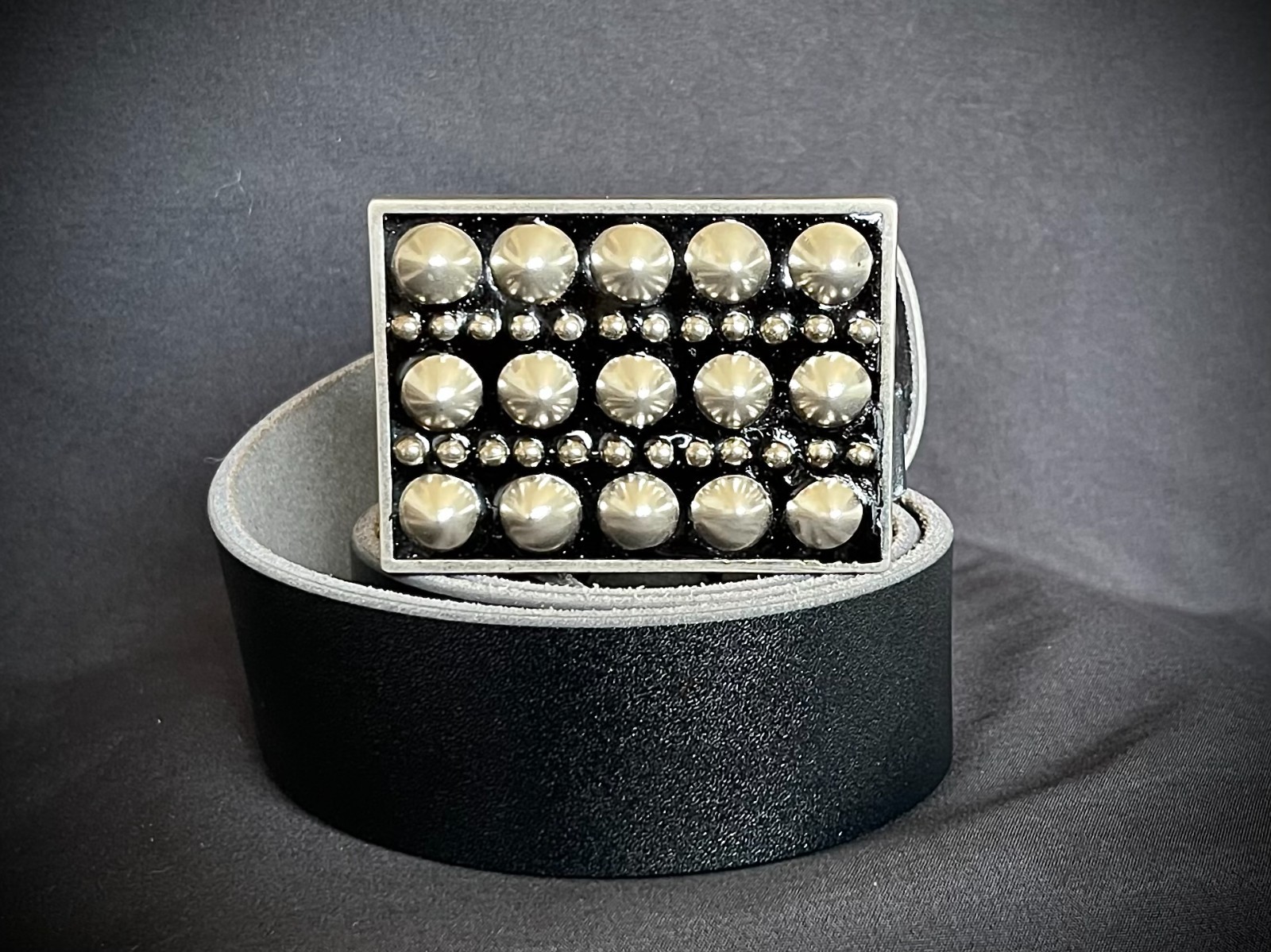 Studded Belt Buckle Archive 2007–2009 Industrial Gothic OOAK Darren McNeese