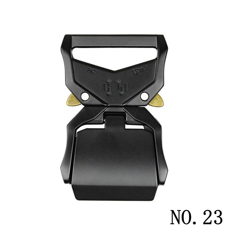 50 52 43 25 32 38mm Tactical Quick Release Men Belt Buckle Military Metal Buckle