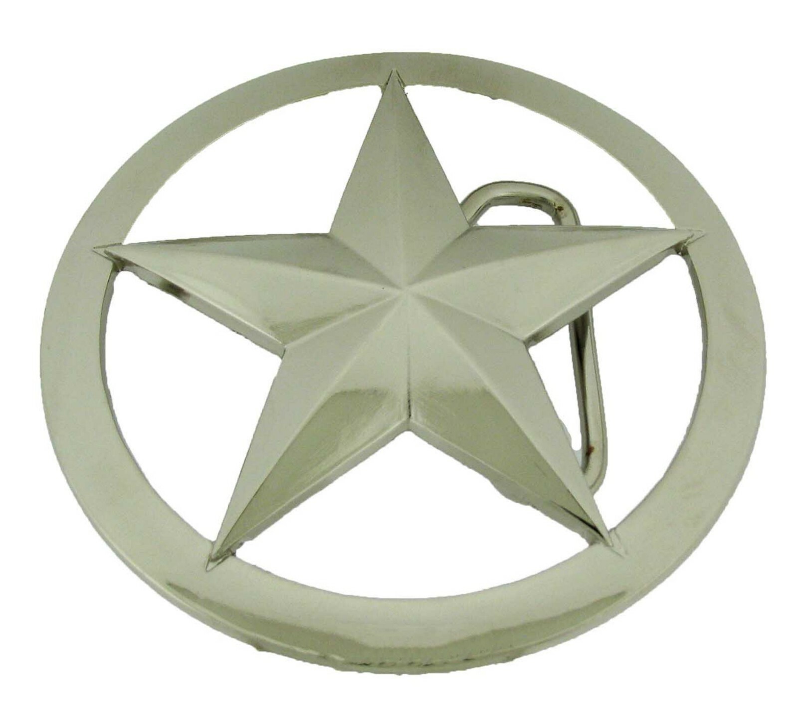 Big Western Texas Sheriff Chief Lone star Belt Buckle Rodeo Cop Officer Trooper