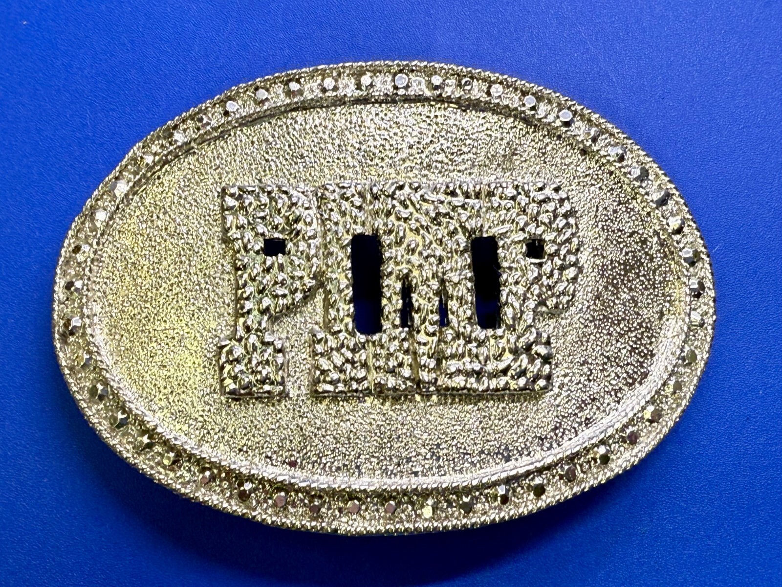 PIMP Word Statement Silver Color Hip Hop Punk Street Novelty Belt Buckle