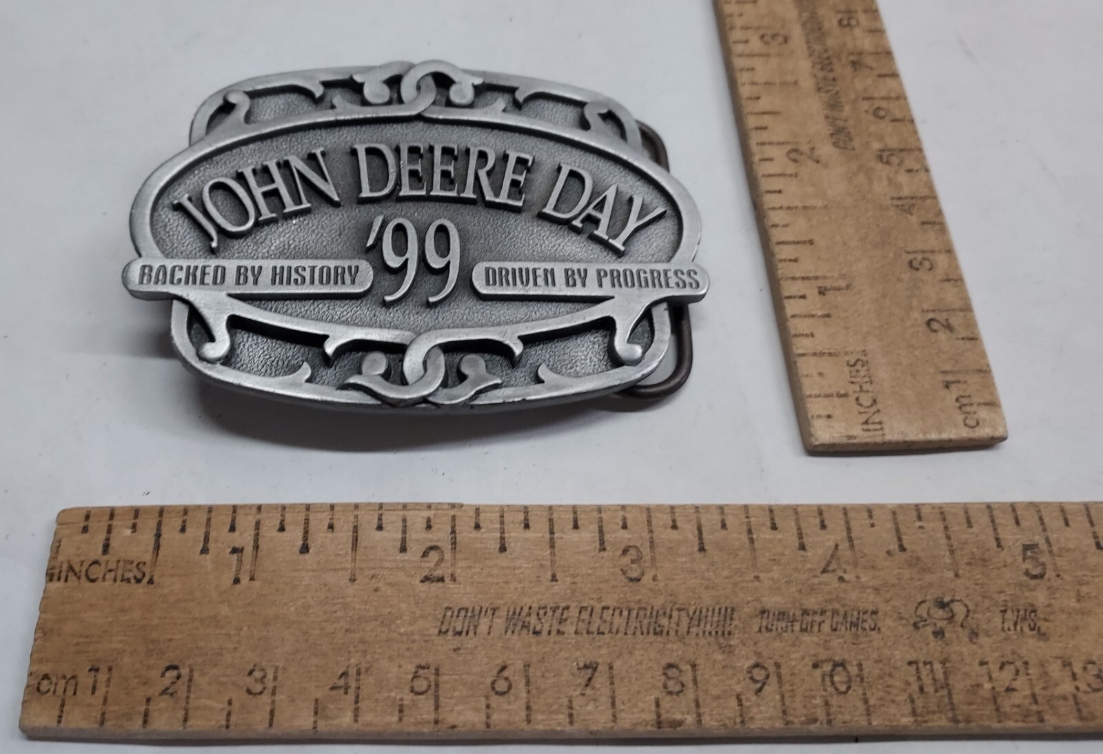 JOHN DEERE DAY &rsquo;99 – belt BUCKLE – listing #7186