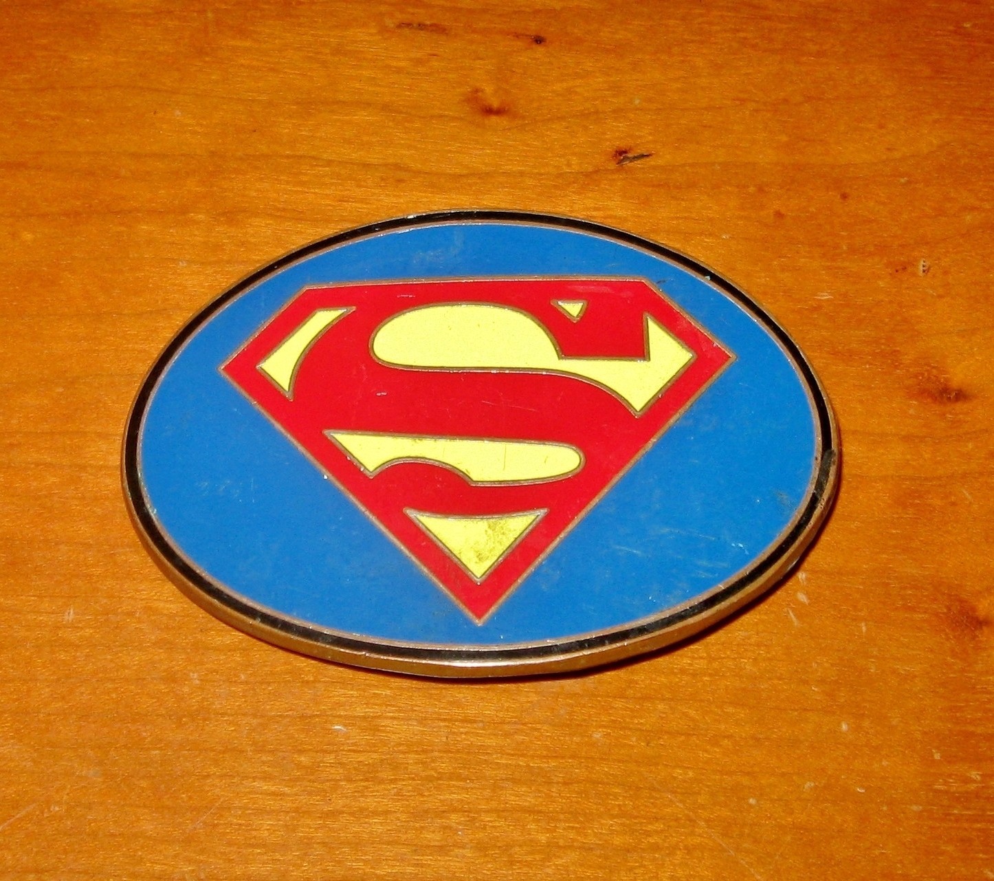 DC Comics Superman Buckle GTO Design Studio Superman Logo Super Hero Belt Buckle