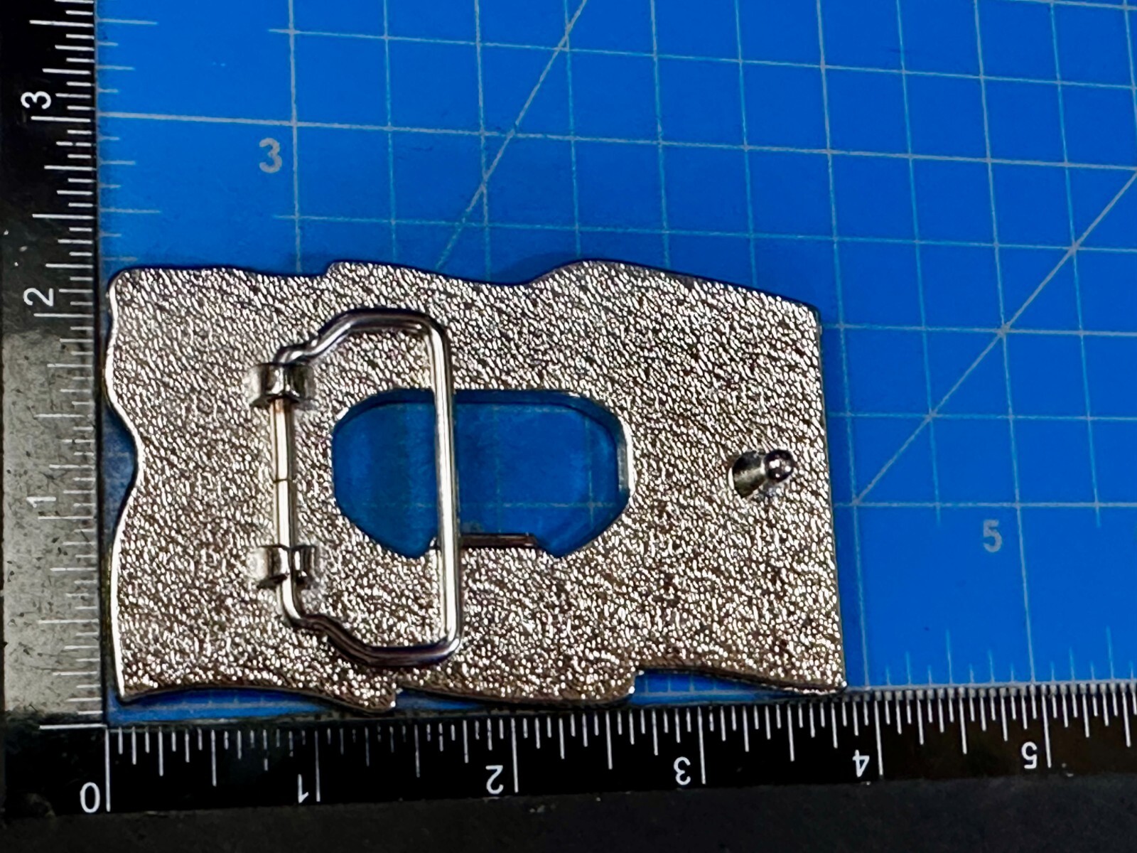 British UK Flag Union Jack Enameled Silver Tone Belt Buckle with Bottle Opener