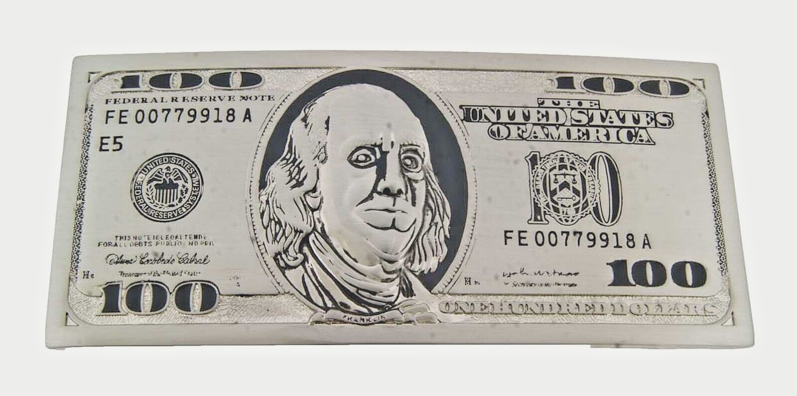 Money $100 Bill Dollar Sign Belt Buckle Cosplay Halloween Costume Party New Men