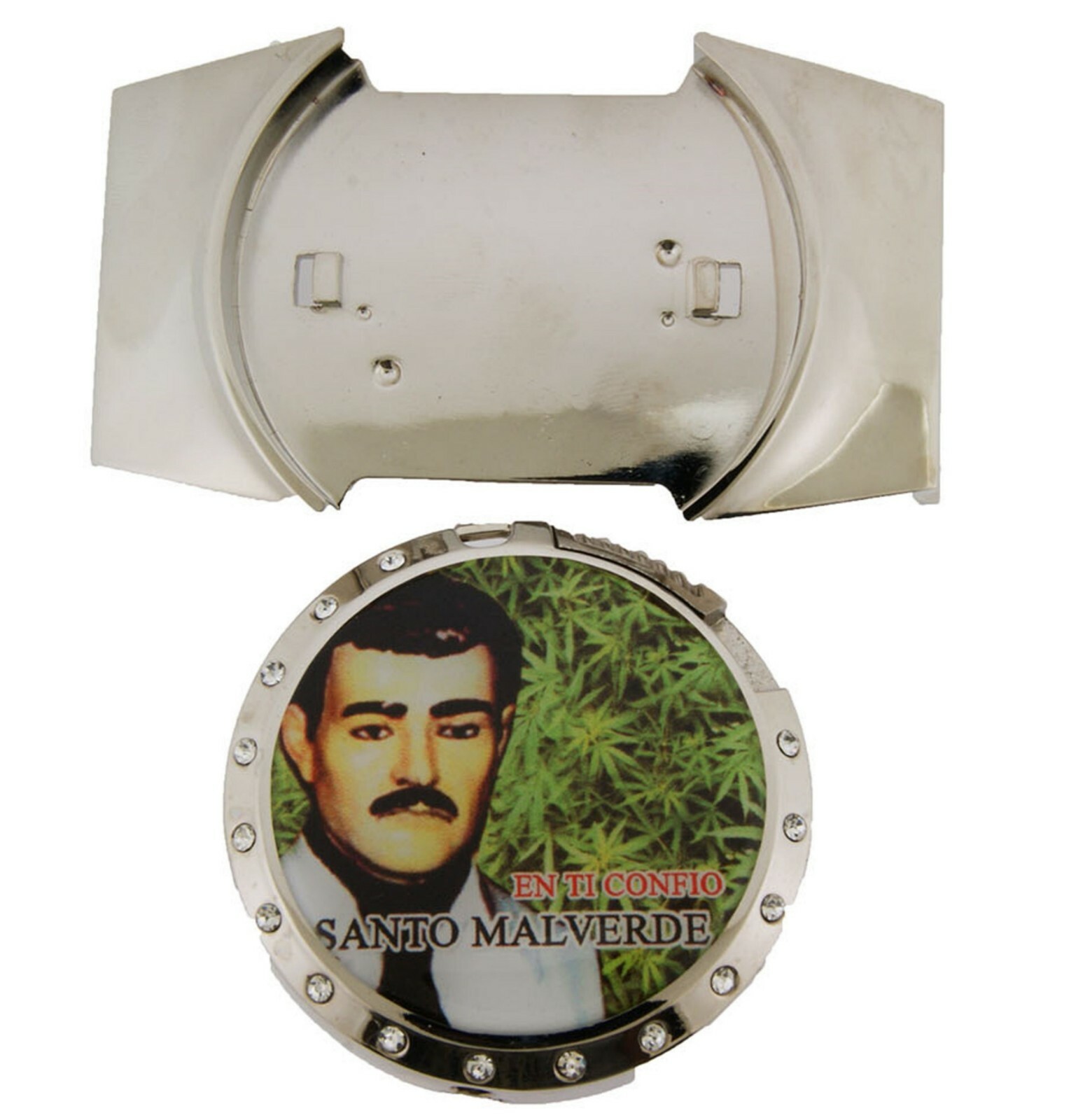 Men Women Western Rodeo Cowboy Belt Buckle Flag Mexico Silver Metal Fashion New